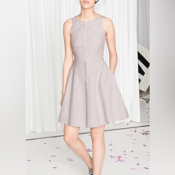 & Other Stories Dresses & Skirts - Striped Sleeveless & Other Stories + Rachel Antonoff Dress